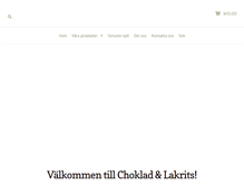 Tablet Screenshot of lakritsbutiken.se